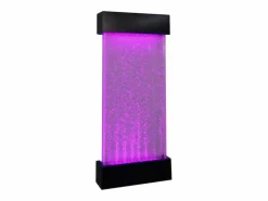 OZAIA Pared de burbujas de agua con leds multicolor CECILY Negro Outlet