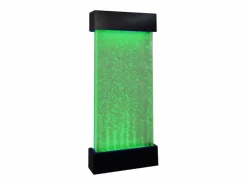 OZAIA Pared de burbujas de agua con leds multicolor CECILY Negro Outlet