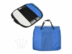 Clicnbuy Seguridad Para Mascotas|Parque de perros plegable y bolsa transporte 110x110x58cm