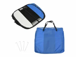 Clicnbuy Seguridad Para Mascotas|Parque de perros plegable y bolsa transporte 145x145x61cm