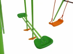 Habitat et jardin Columpio|Parque infantil de acero Lola - 2 soportes - 1.95m