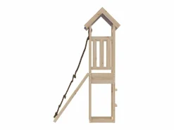 Parque infantil de exterior de madera maciza de pino ES910204^ Best