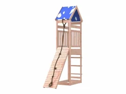 Columpio|Parque infantil de exterior madera maciza de abeto Douglas ES883245