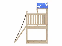 Parque infantil de exterior de madera maciza de pino ES541034 Marru00f3n Best