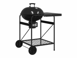 vidaxl Barbacoa|Parrilla al aire libre con rueda 91 x 71 x 107 cm Metal