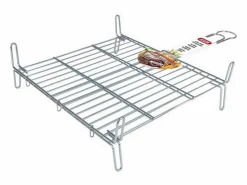 Basic Materiales Y Utensilios De Cocina|Parrilla Bbq Algon Doble Acero - Medida 25 x 30 cm
