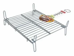 Basic Materiales Y Utensilios De Cocina|Parrilla Bbq Algon Doble Acero - Medida 25 x 30 cm