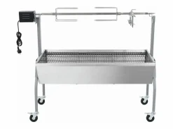 Parrilla De Barbacoa Con Asador Y Motor Eléctrico^vidaxl Sale
