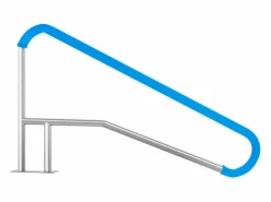 Accesorio Piscina|Pasamanos de Piscina SucceBuy de Acero Inoxidable de 142×94.5 cm para Spas y Piscinas
