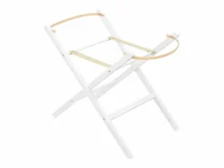 Patas para moisés de madera 57,5 x 30/37 x 76,5/83,5cm Blanco Sale