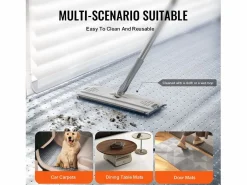 Película de Protección de Alfombra, SucceBuy Alfombra Protectora para Gatos 38 cm × 1.10 m PVC Antiarañazos Antideslizante^ Hot