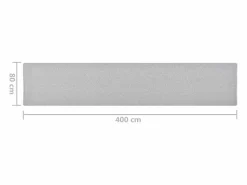 Pelle Alfombra de pasillo 80x400 cm^Garden Furniture Clearance