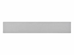 Garden Furniture Pelle Alfombra de pasillo claro 50x300 cm Gris Hot