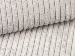Pequeño Sofá cama rinconera izquierda de pana color AMELIA^Vente-unique Outlet