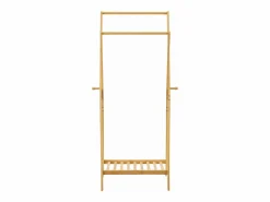 Helloshop26 Burro Para Ropa|Perchero 150 x 60 x 42 cm bambú 03_0008139