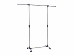 Mueble Perchero|Perchero ajustable acero inoxidable 165x44x150 cm ES673199