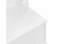 OKWISH Armario De Entrada|Perchero con 4 ganchos y 2 puertas de almacenamiento – Para recibidores y pasillos