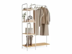 Perchero Burro Hangy Wood 400 - Newlux Blanco Hot