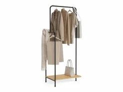 Perchero Burro Hangy Wood 100 - Newlux Negro Sale