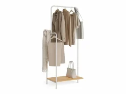 Perchero Burro Hangy Wood 100 - Newlux Blanco Best