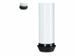 Perchero con barra para colgar 2 compartimentos para guardar zapatos y botas 162 cm metal blanco 13_0002133_2^Helloshop26 Outlet