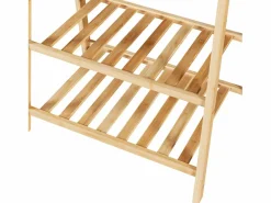 Helloshop26 Perchero de bambú 150 x 60 x 40 cm natural 03_0008147 Marru00f3n Hot