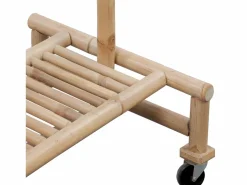 Perchero de Bambú para Ropa ES193019 Marru00f3n Best