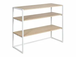 Perchero de buhardilla KADRA 100x85cm con estantes Blanco Online
