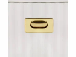OKWISH Armario De Entrada|Perchero de entrada con zapatero, ganchos dorados y espacio abierto,