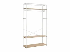 Armario Abierto, Vestidor|Perchero de madera y metal 110x200cm JUNE