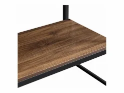 Perchero de metal y MDF 180 x 120 x 40 cm efecto nogal 03_0008134^Helloshop26 Hot