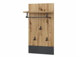 Vicco Perchero de pared antracita 44x25.6x83 selena Gris antracita Sale