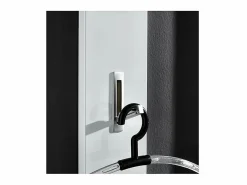 Perchero de pared lacado de diseño negro Alti -^MSO Sale