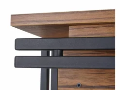 Perchero de pared -A27 Estructura 3D, Aspecto roble salvaje^MCW Best