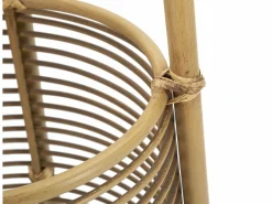 Perchero de pie en ratán con paragüero 49x175 cm Panama Marru00f3n New