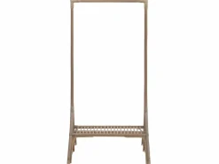 Perchero de ratán con estante Rattan - Estilo bohemio y vintage -^Made In Meubles New