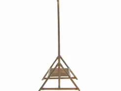 Perchero de ratán con estante Rattan - Estilo bohemio y vintage -^Made In Meubles New
