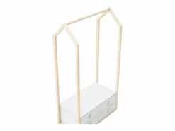 Perchero juvenil Misty Breeze Blanco - Oak Soft^duehome Clearance