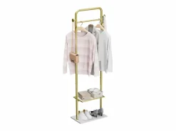 Fativo Burro Para Ropa|Perchero para dormitorio, perchero metálico para salón, guardarropa, 50x30x175cm