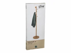 Five Perchero Pie 8 Colgadores Bambú 175 cm Marru00f3n Best
