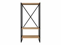Perchero Rus Roble Safir y 160cm Negro Best