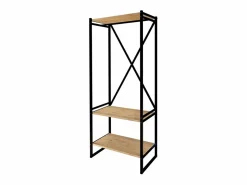 Perchero Rus Roble Safir y 160cm Negro Best