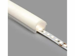 Perfil Neón SFLEX 24x18 Superficie Semicircular Curva Vertical para Tira LED IP20 hasta 15 mm 2 m^Ledkia Discount
