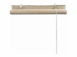 Helloshop26 Estor Y Toldo|Persiana enrollable de bambú natural 80 x 160 cm para ventana con protección visual 4102139