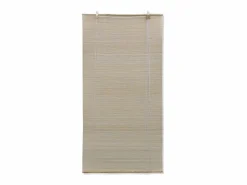 Persiana enrollable de bambú natural 140 x 160 cm para ventana con protección visual 4102143^Helloshop26 Online