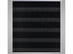 Helloshop26 Persiana enrollable filtrante de luz negra de 100 x 175 cm cortina para ventana persiana de privacidad 4102106 Negro Hot