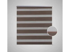 Helloshop26 Persiana enrollable marrón filtrante de luz 100 x 175 cm cortina para ventana persiana de privacidad 4102107 Marru00f3n Sale