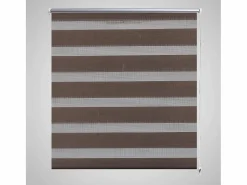 Helloshop26 Persiana enrollable marrón filtrante de luz 100 x 175 cm cortina para ventana persiana de privacidad 4102107 Marru00f3n Sale