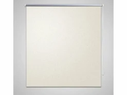 Helloshop26 Persiana enrollable opaca color crema de 140 x 230 cm cortina para ventana persiana de privacidad 4102063 Negro Sale