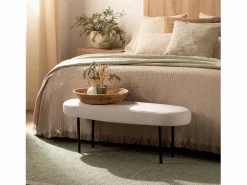 Banco Y Pie De Cama|Banco Y Pie De Cama|Pie de cama de Tela 38 x 97- Mena